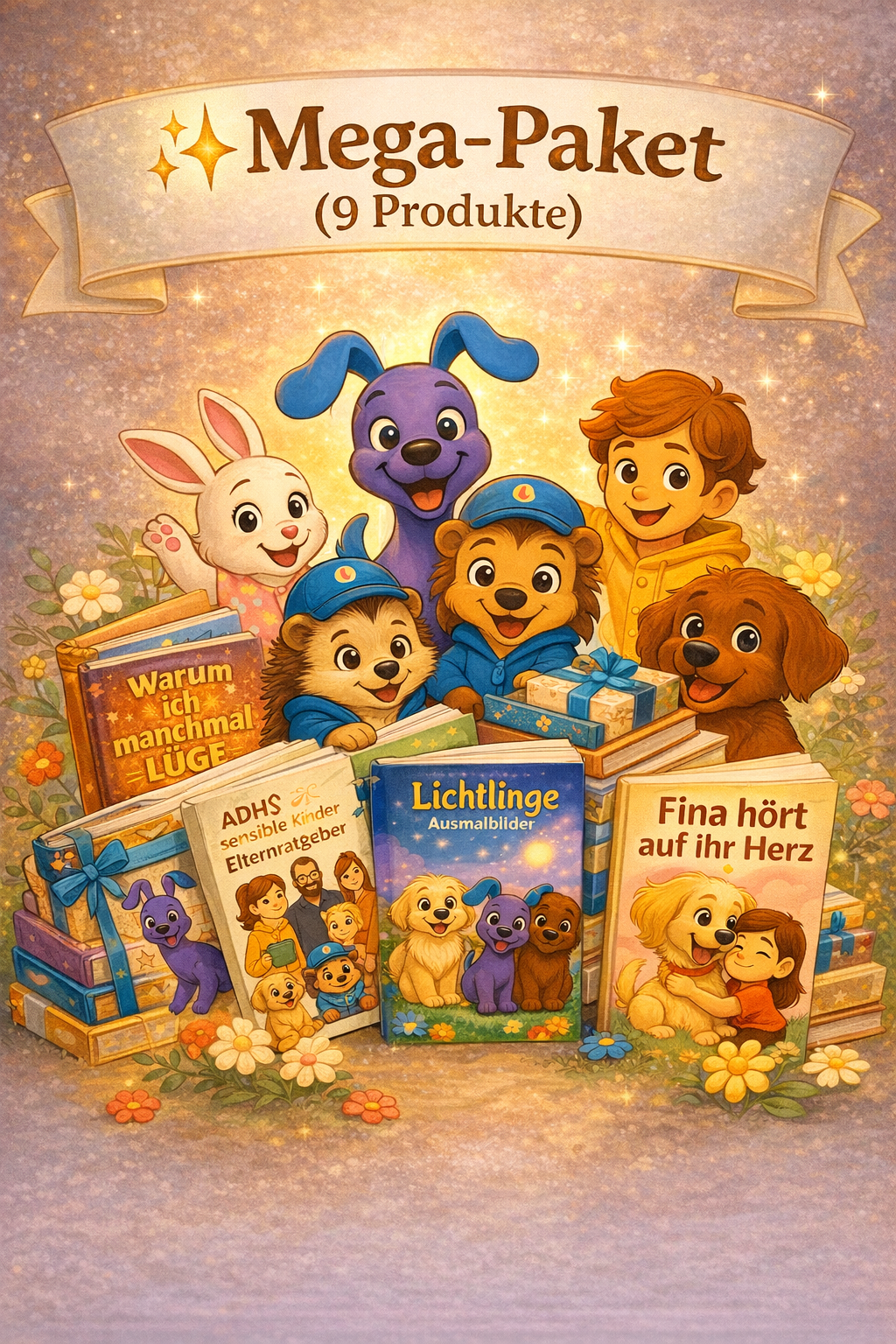 🌟 Das Mega-Paket – 9 liebevolle PDFs für Kinder & Eltern