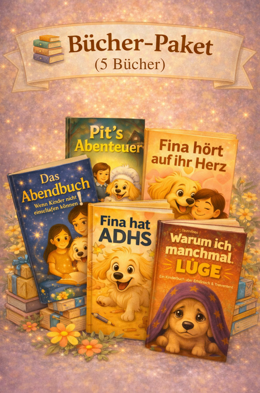 📚 Bücher-Paket – 5 Kinderbücher als PDF zum Sofort-Lesen
