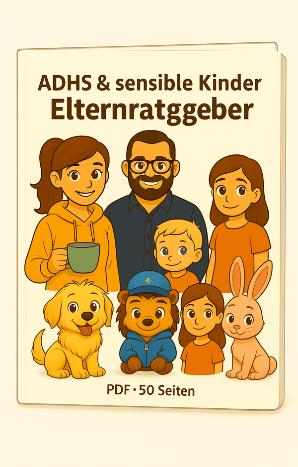 💛 Wenn der Alltag mit ADHS schwerfällt – Dieses Workbook hilft euch beiden